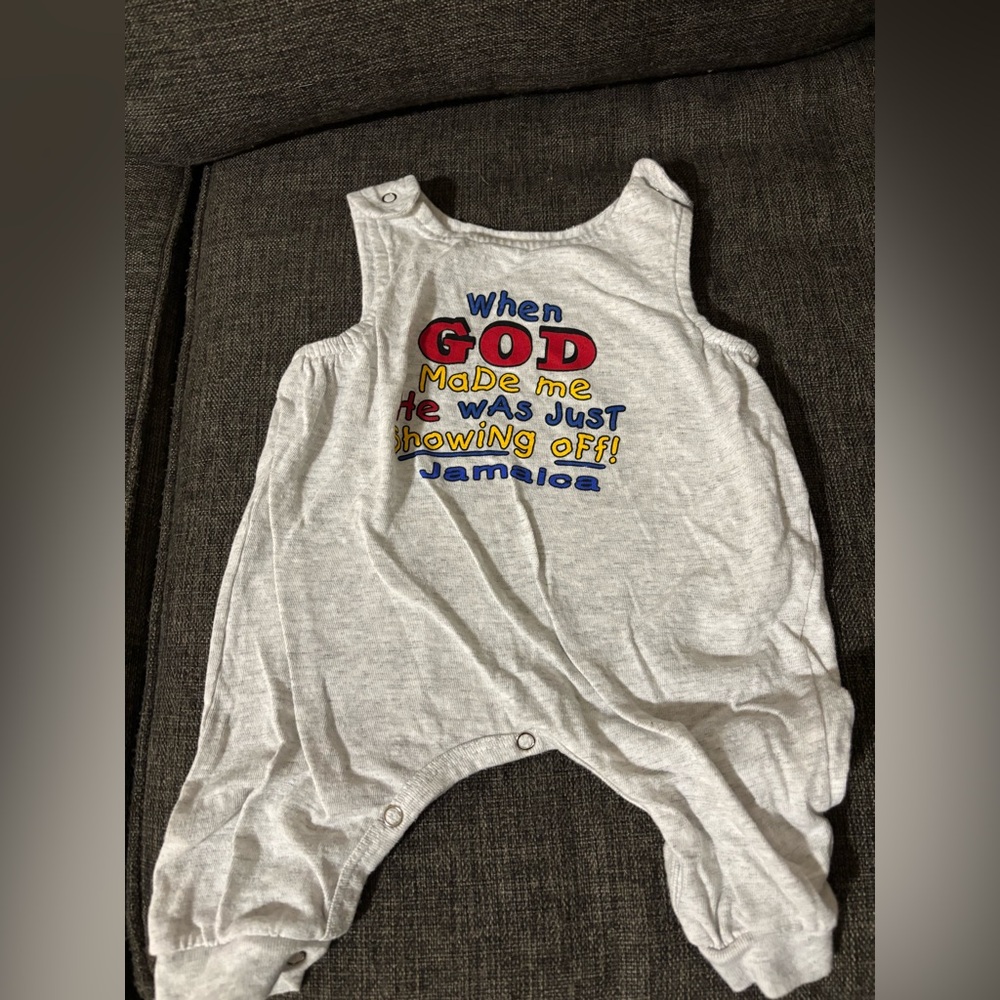 Vintage newborn romper